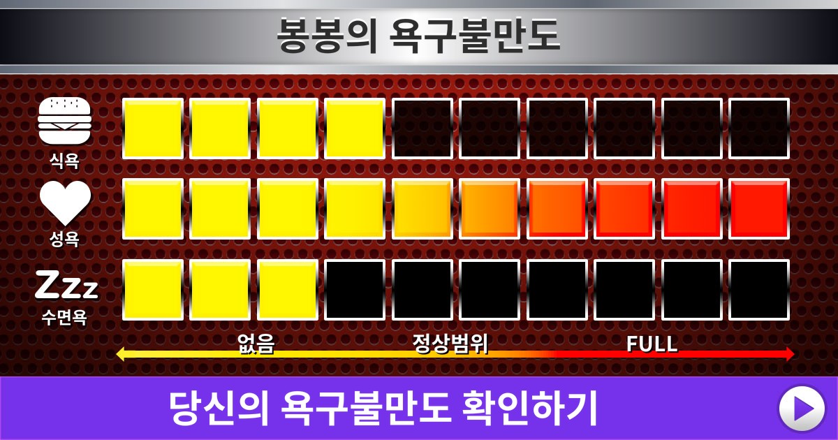 당신의 욕구불만도 측정기